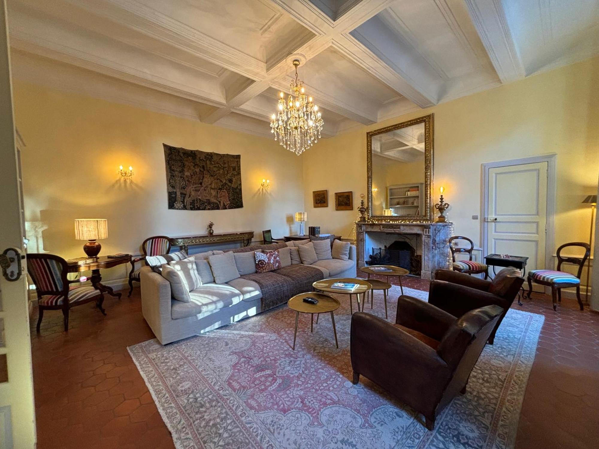 Chateau De Roquelune Pézenas Exteriör bild